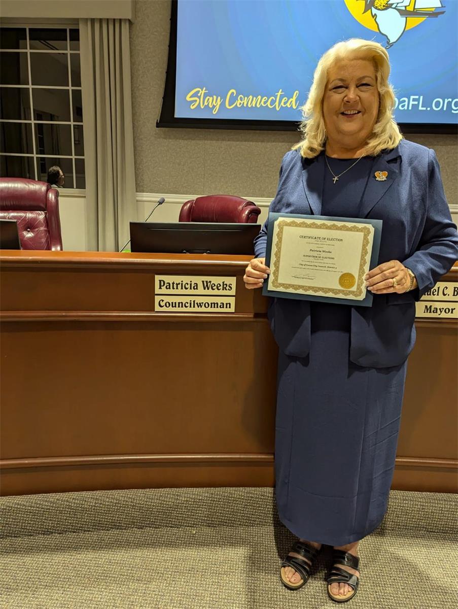 Patricia Weeks Councilwoman